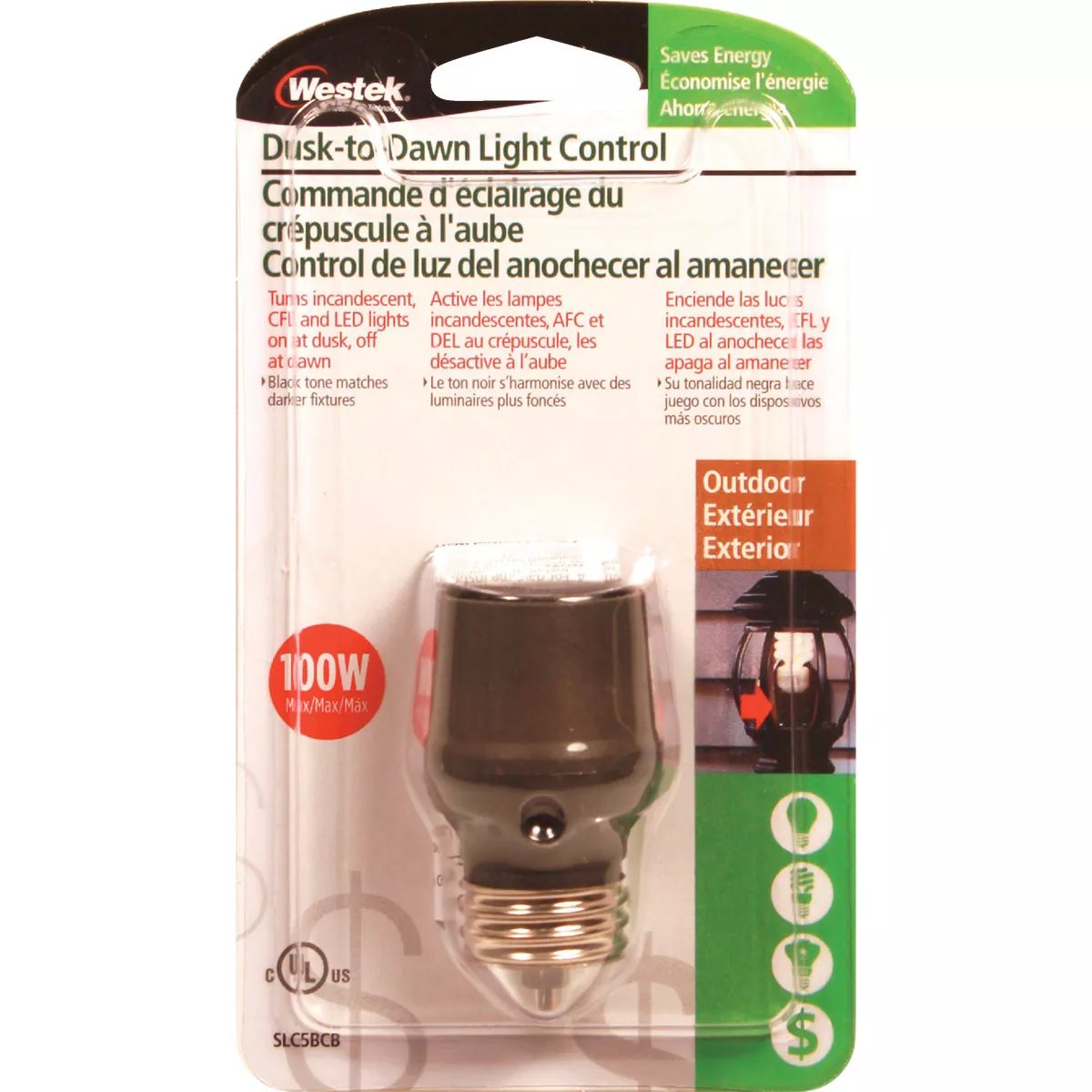 Westek Screw-In Bronze Dusk To Dawn Photocell Lamp Control - photo 2