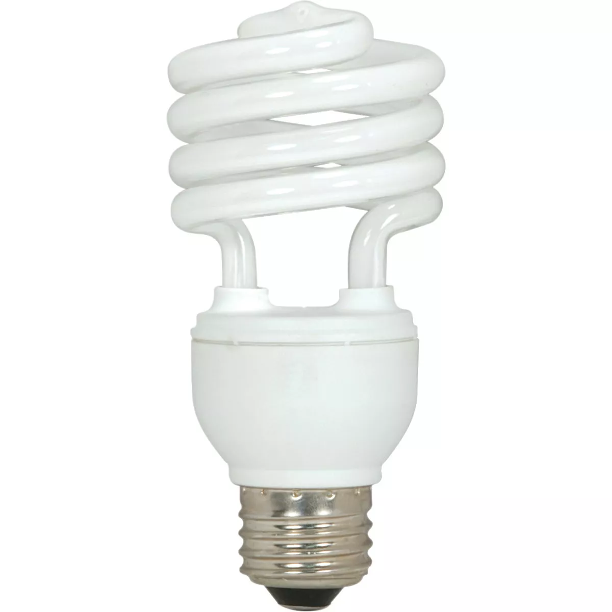Satco 75W Equivalent Warm White Medium Base T2 Spiral CFL Light Bulb (3-Pack)
