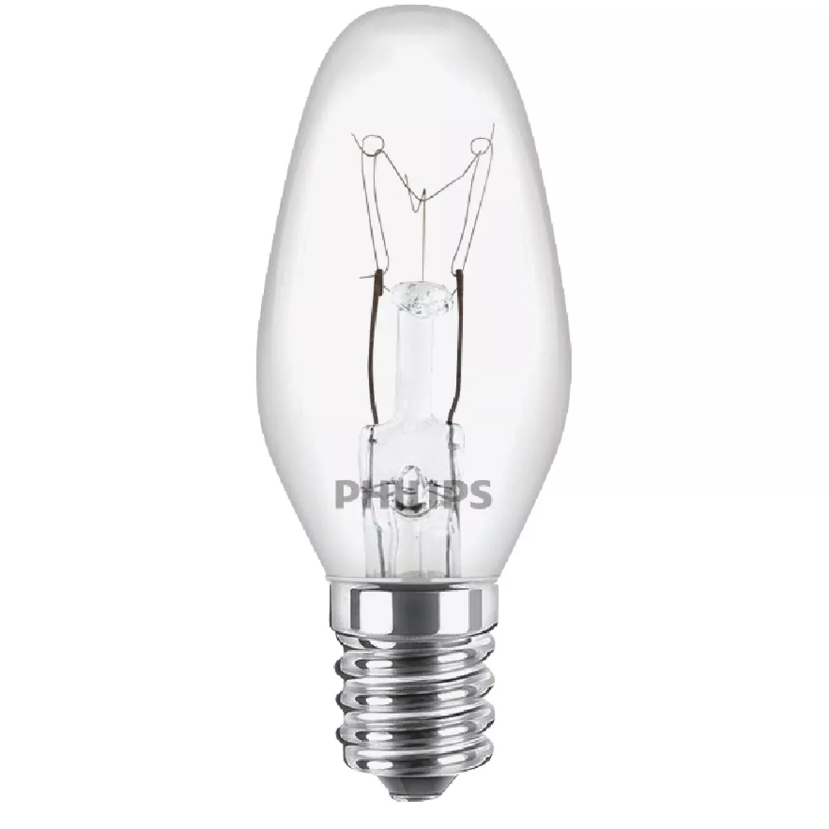 Philips 4W Clear Candelabra C7 Incandescent Night Light Bulb (4-Pack) - photo 3