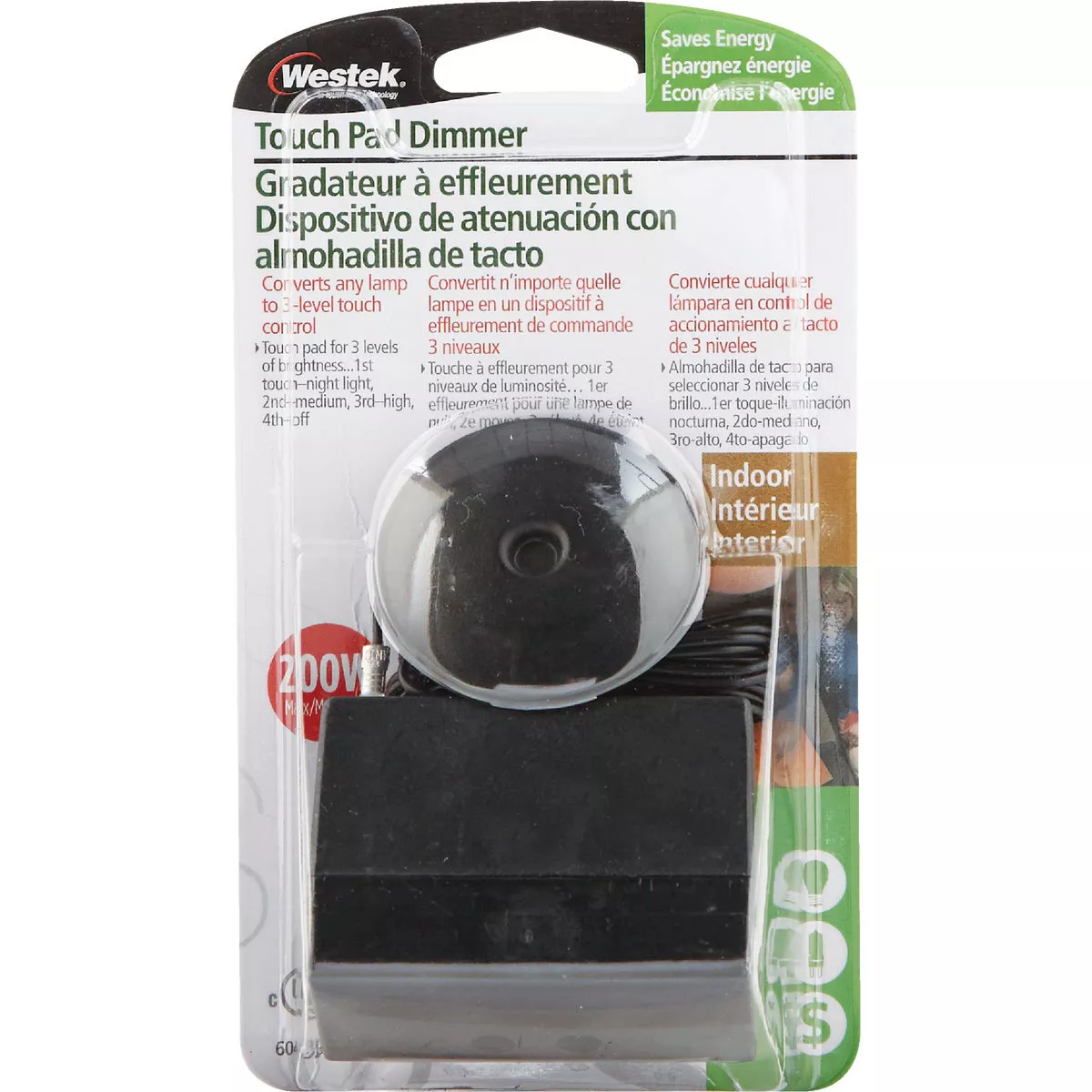 Westek Black 200W 120V Dimmer Control - photo 2