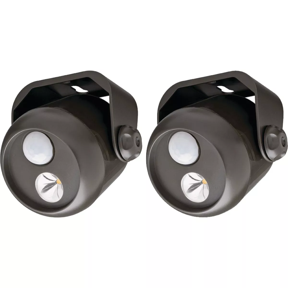 Mr. Beams 80-Lumen Brown Motion Sensing/Dusk-To-Dawn Spotlight Outdoor Battery Operated LED Light Fixture - photo 6