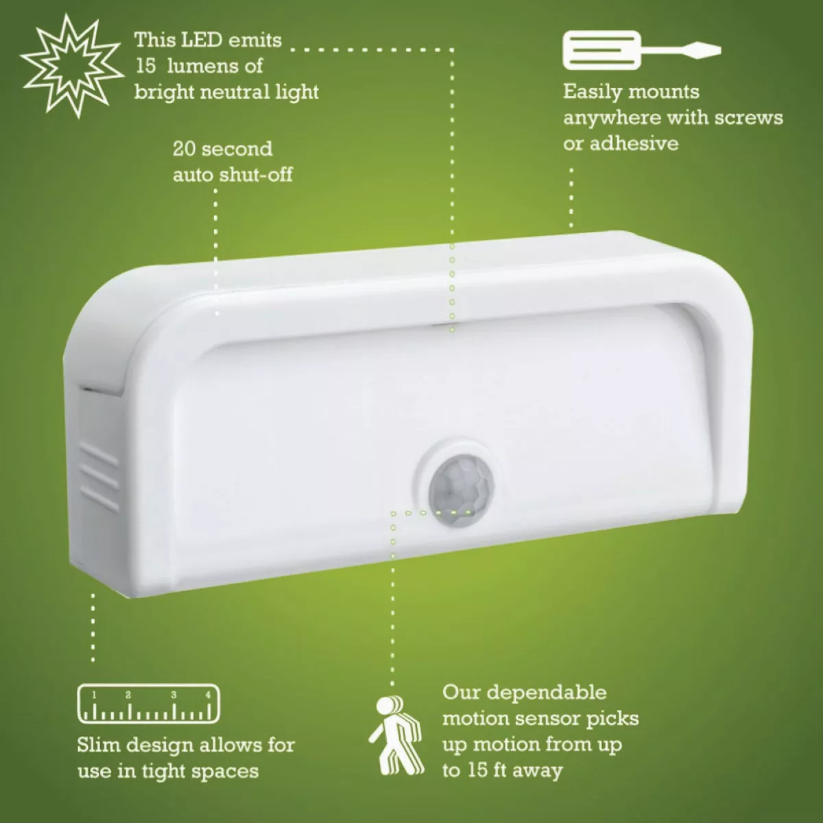 Mr. Beams White LED Battery Operated Light - photo 6