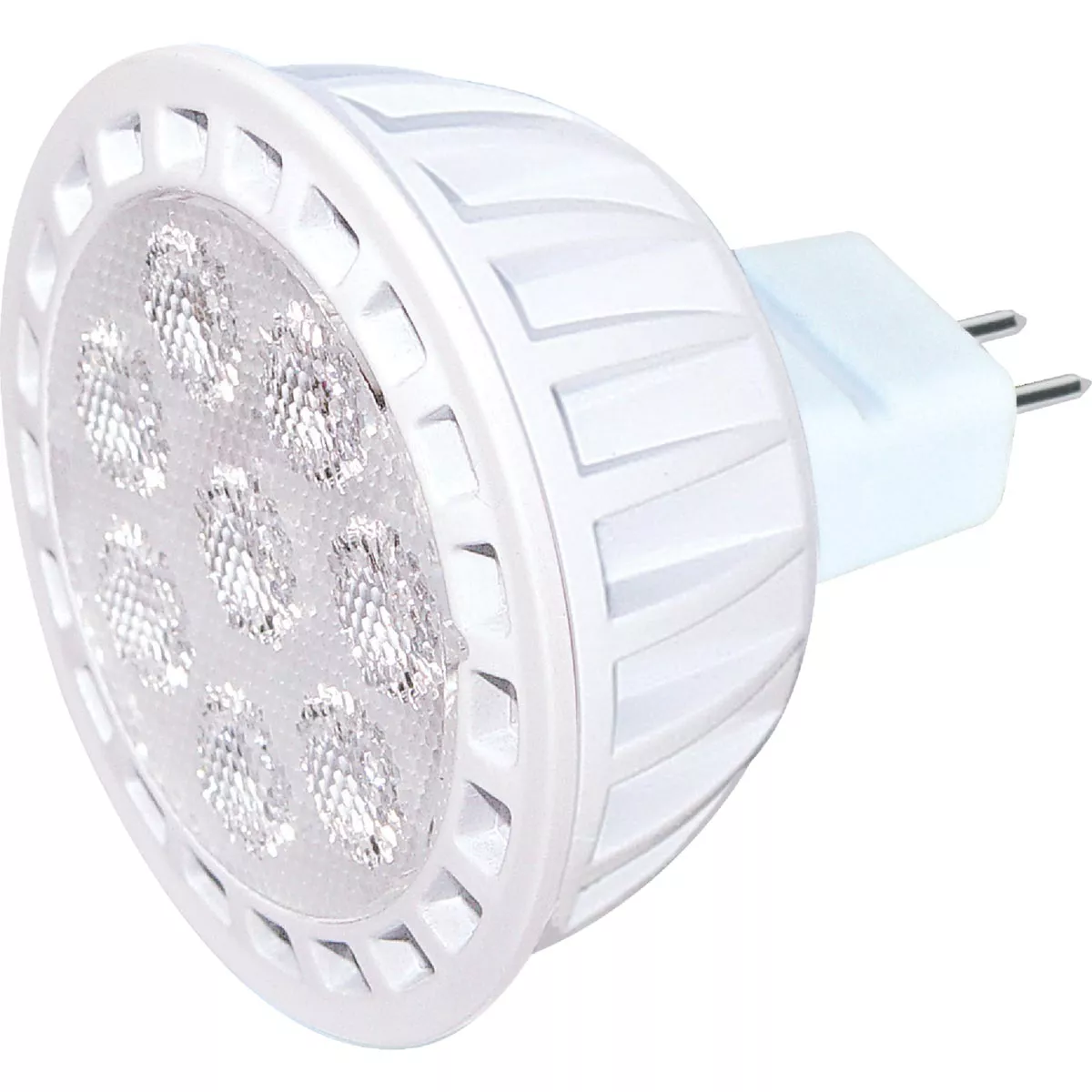 Satco 50W Equivalent Warm White MR16 GU5.3 Dimmable LED Floodlight ...
