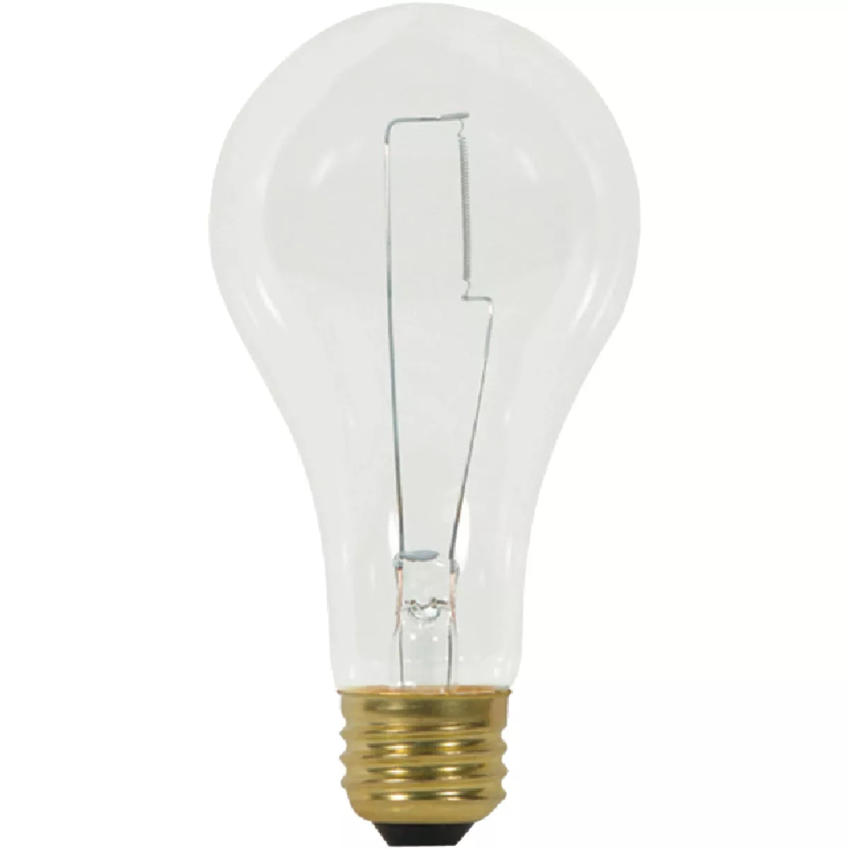 Satco 150W Clear Soft White Medium Base A21 Dimmable Incandescent Light Bulb