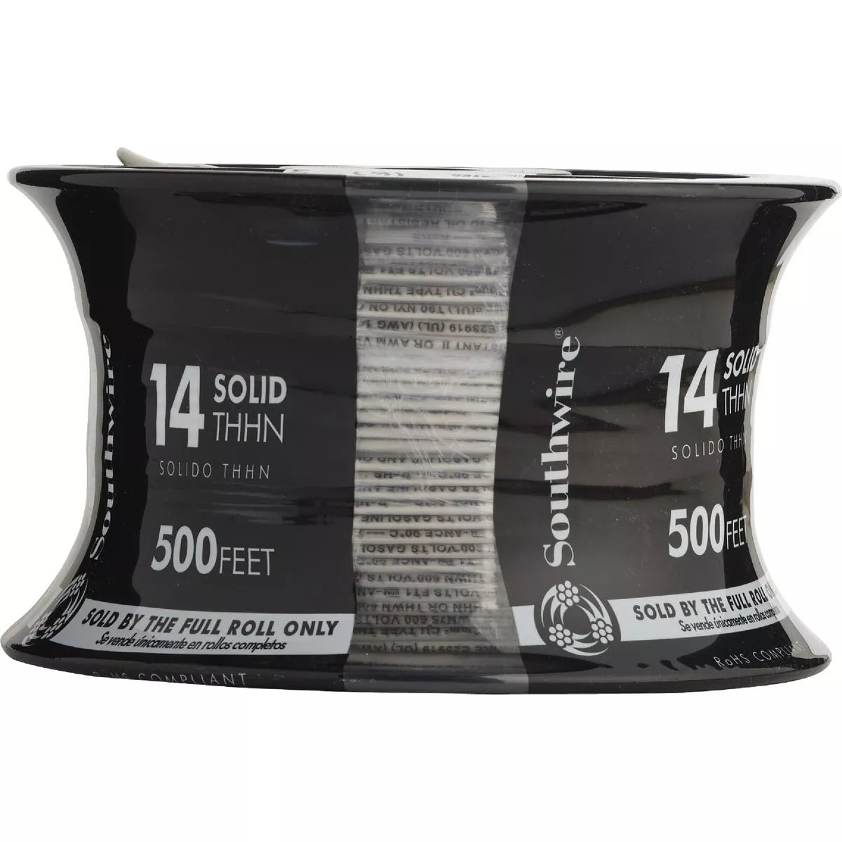 Southwire 500 Ft. 14 AWG Solid White THHN Electrical Wire - photo 2