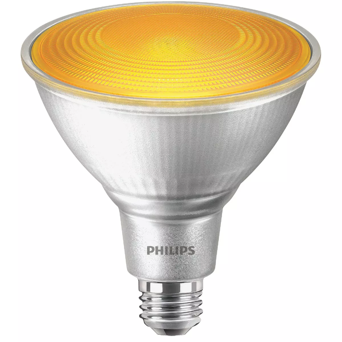 Philips 100W Equivalent Yellow PAR38 Medium Dimmable LED Bug Light Bulb - photo 3