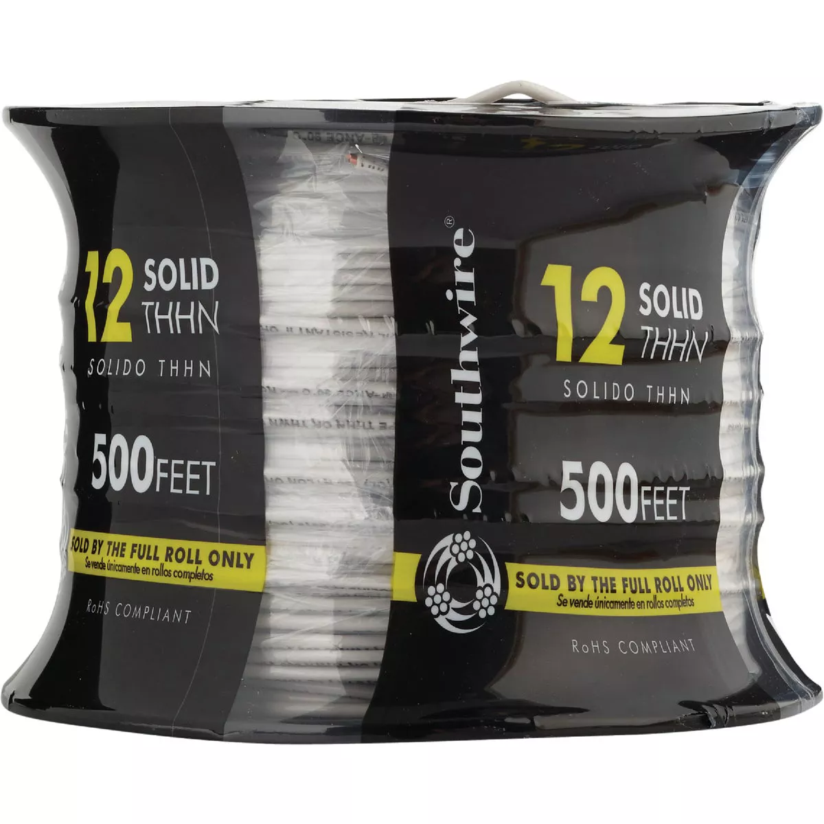 Southwire 500 Ft. 12 AWG Solid White THHN Electrical Wire - photo 2