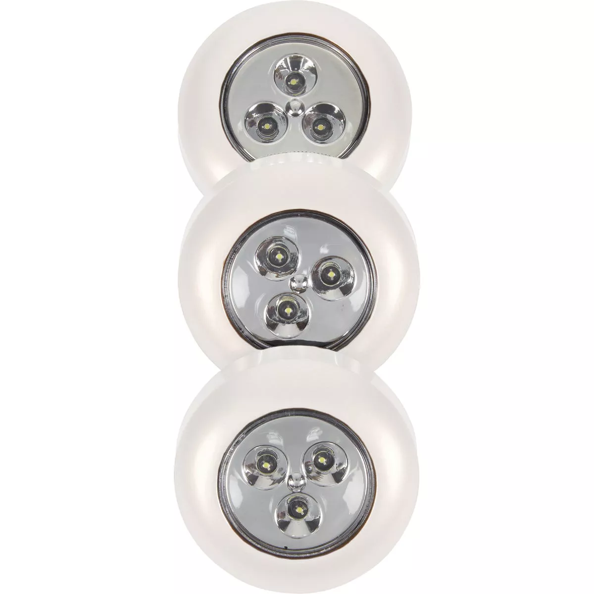 Light It 3-Bulb White LED Battery Tap Light (3-Pack)