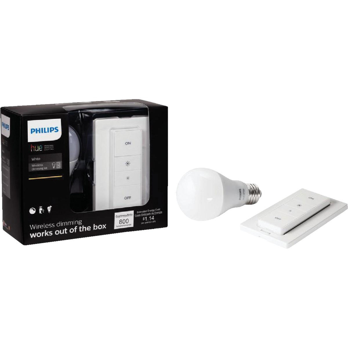 Philips Hue White Battery Powered Wireless Dimmer Kit Do it Best