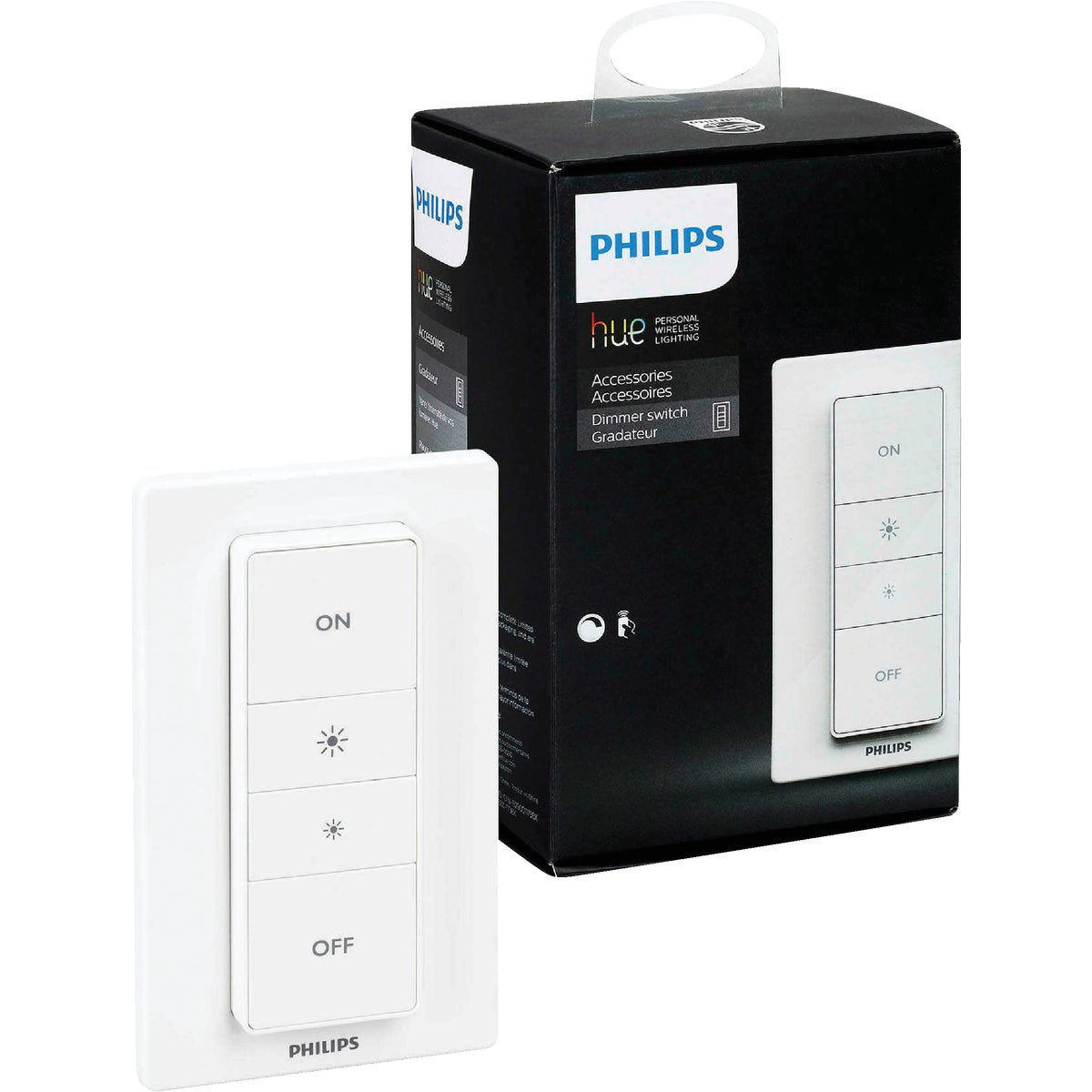 Philips Wireless on & Off Switch with Remote - White - Each