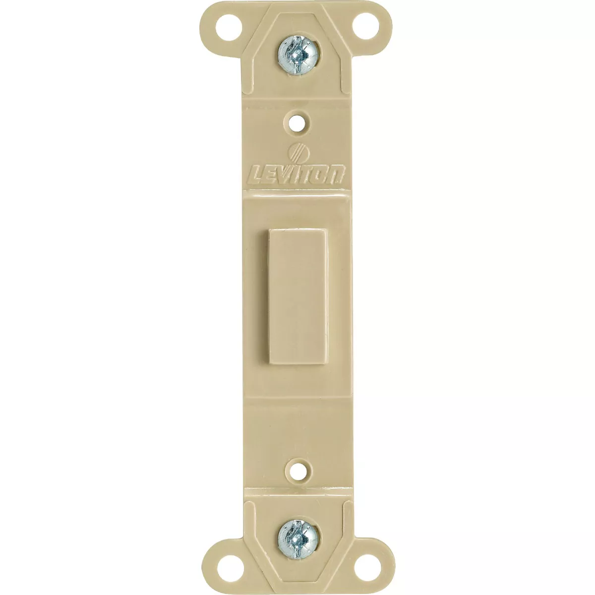 Leviton Ivory Blank Toggle Wall Plate Insert