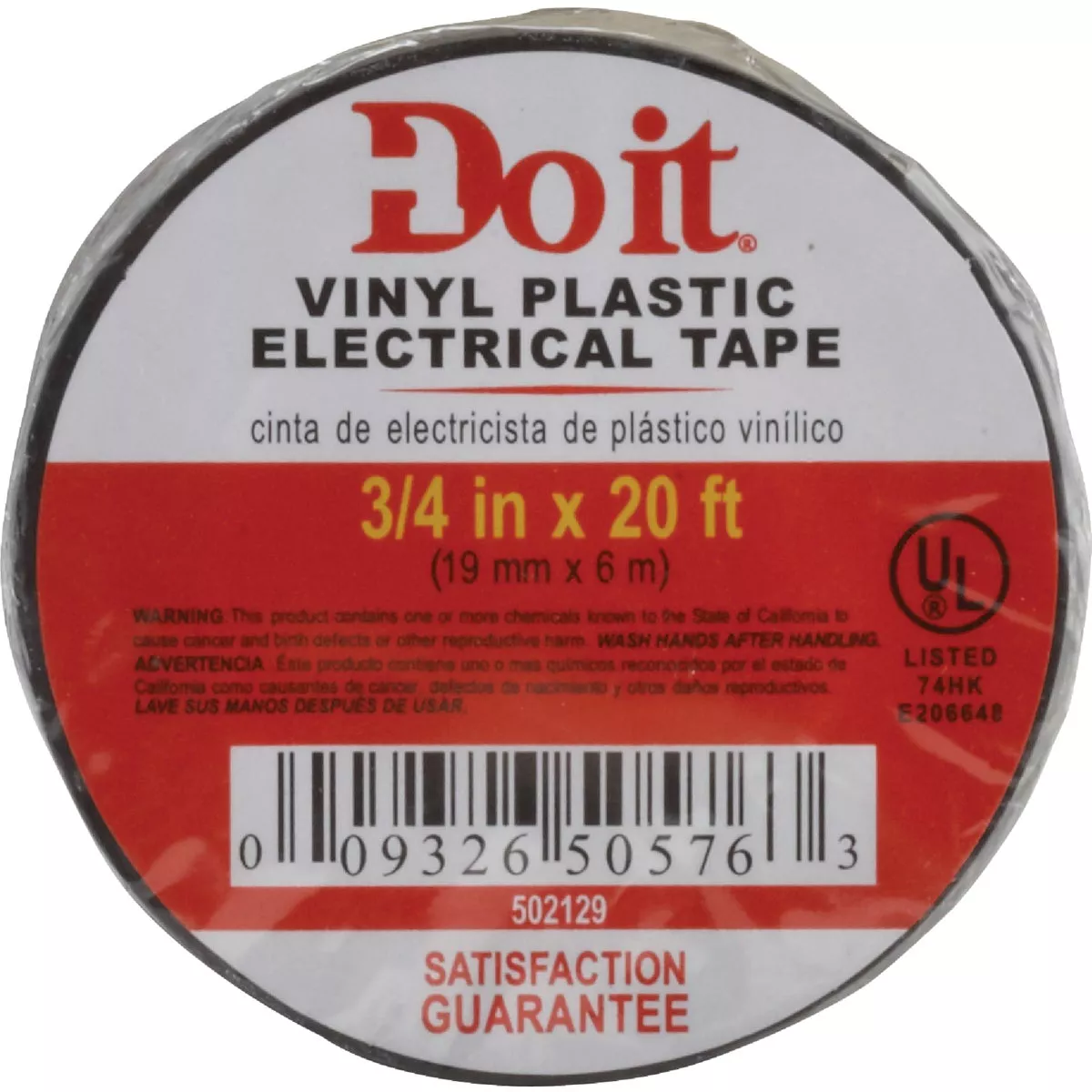 Do it General Purpose 3/4 In. x 20 Ft. Black Electrical Tape - photo 3