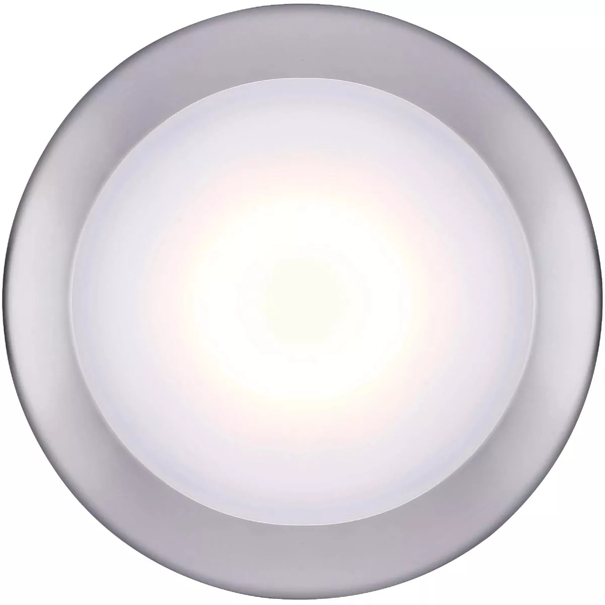 Canarm 6 In. Brushed Nickel LED Disc Flush Mount Light Fixture
