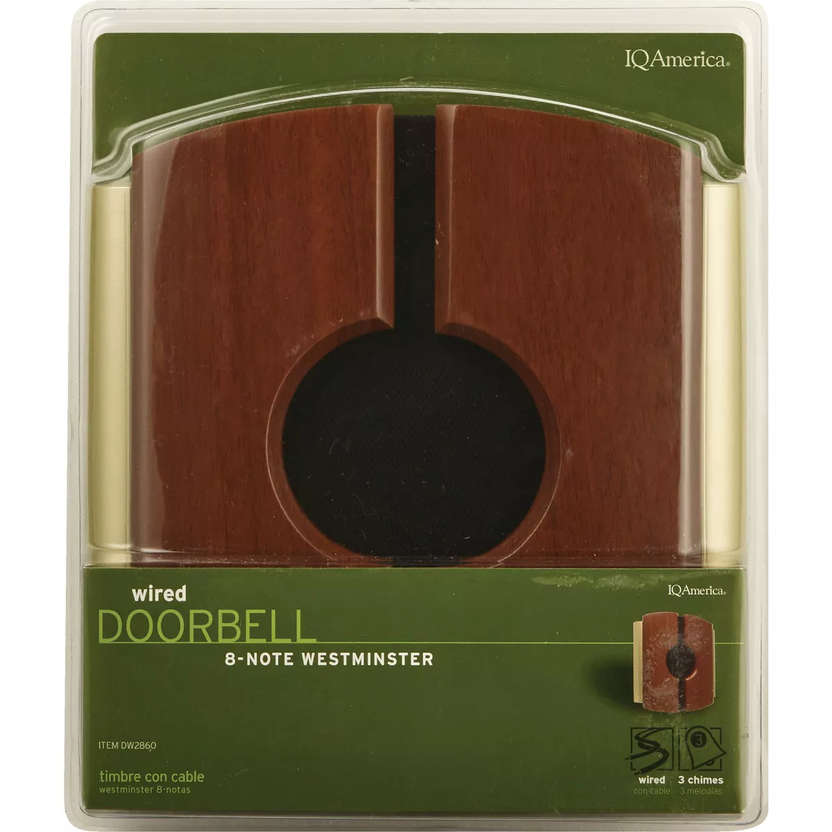 IQ America Step-Up Wired Wood Door Chime - photo 2