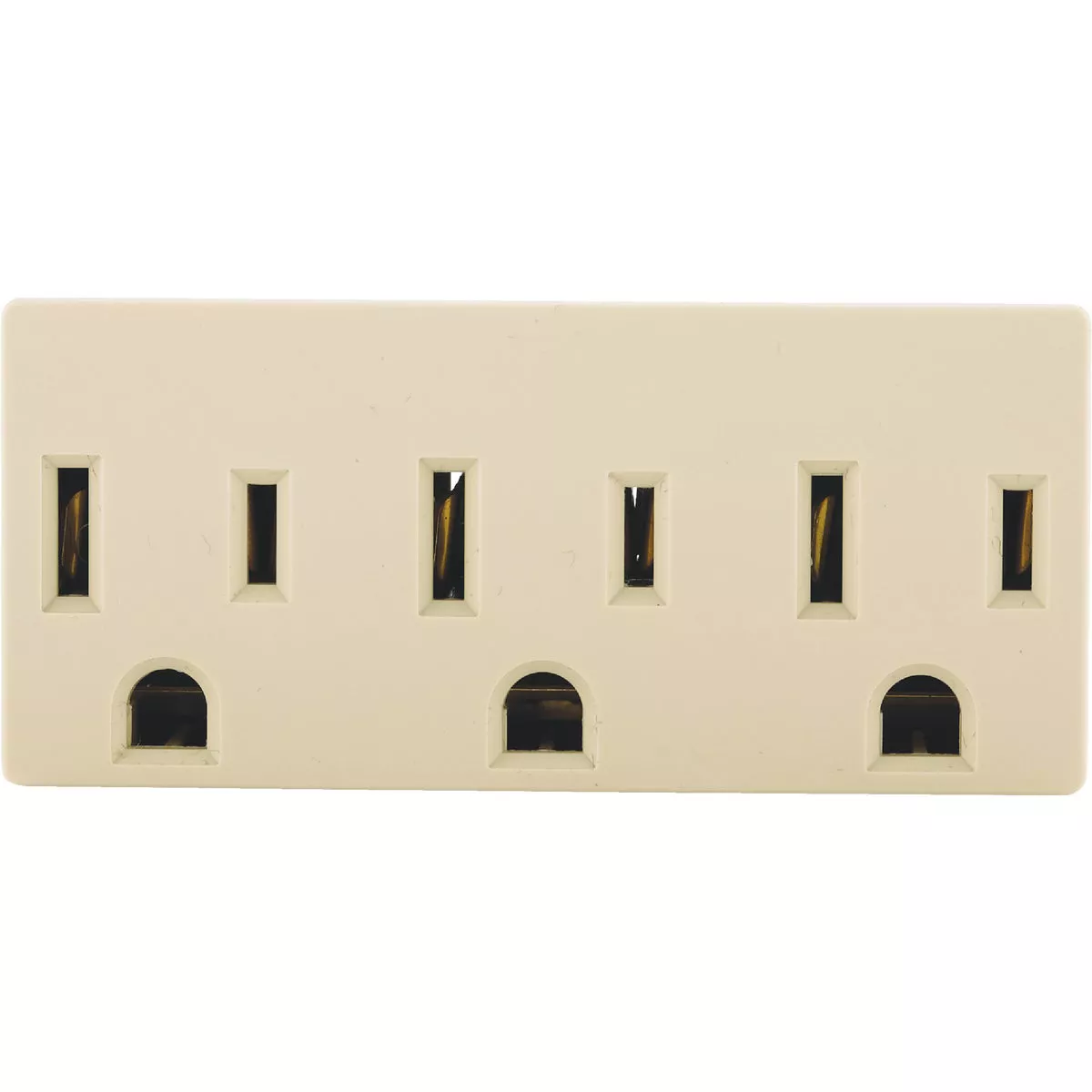 Leviton Ivory 15A 3-Outlet Tap - photo 2