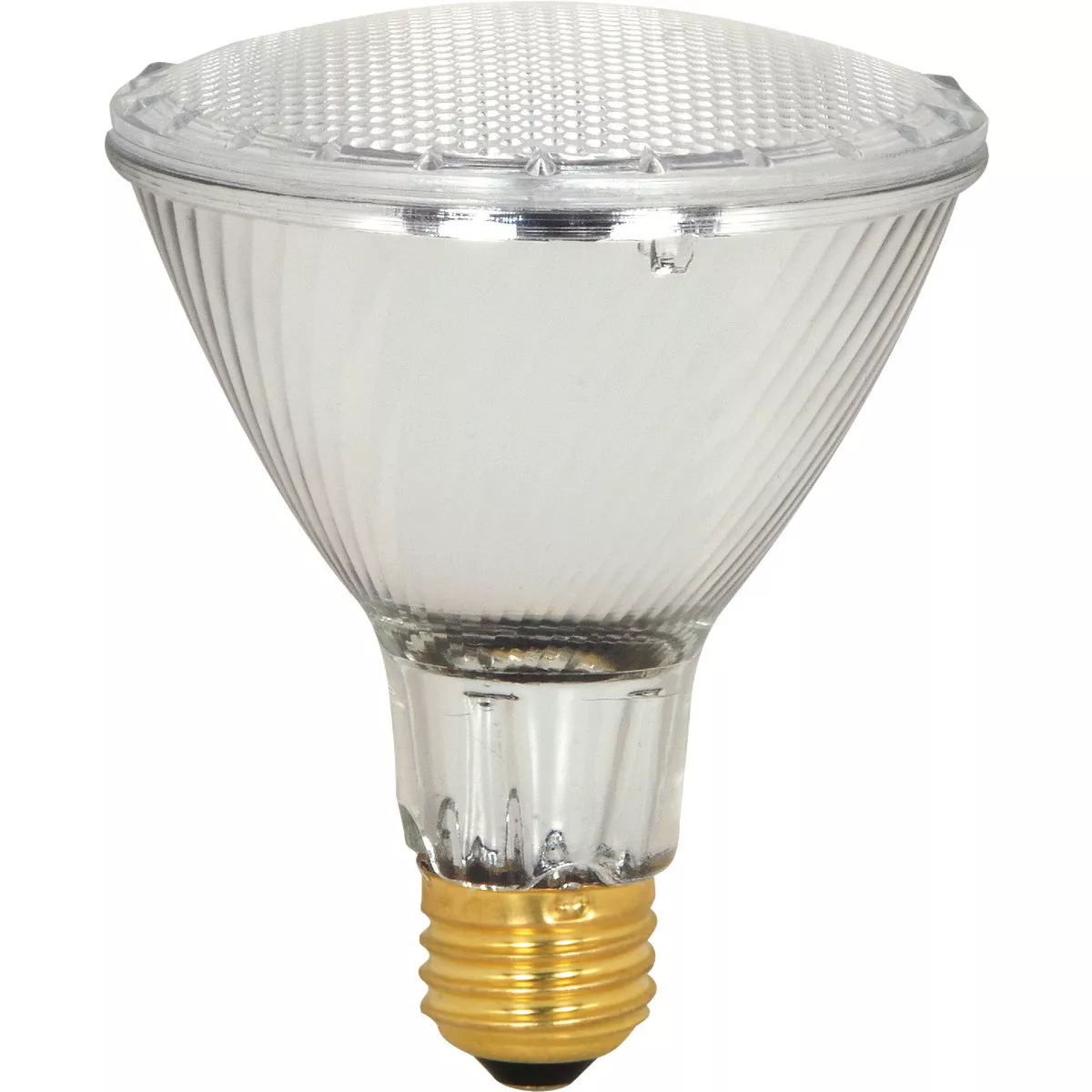 Satco 75W Equivalent Clear Medium Base PAR30L Long Neck Halogen Floodlight Light Bulb