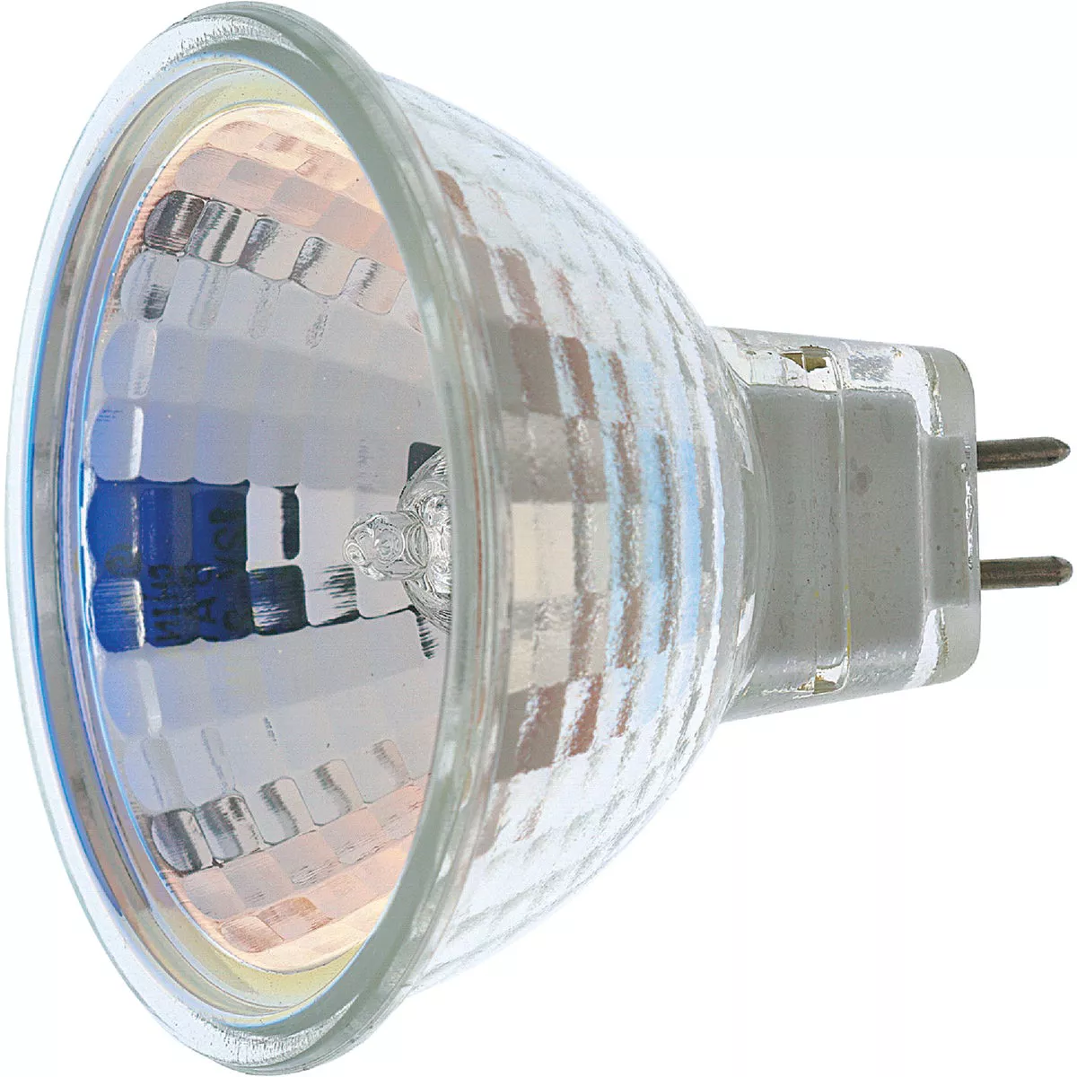 Satco 60W Equivalent Clear GU5.3 Base MR16 Halogen Floodlight Light Bulb
