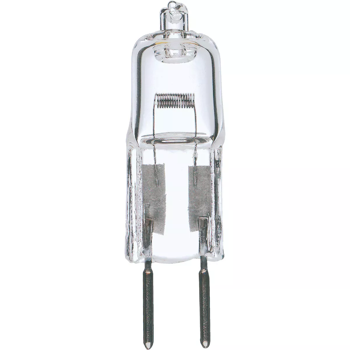 Satco 50W 12V Clear Bi-Pin GY6.35 Base T4 Halogen Special Purpose Light ...