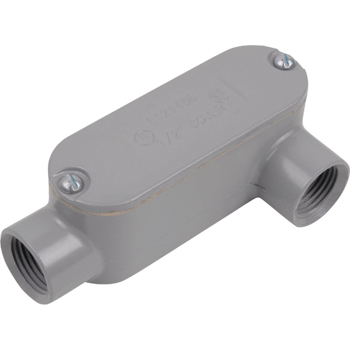 Halex Rigid Threaded Conduit Body With Cover And Gasket 1/2in- Aluminum - View #5