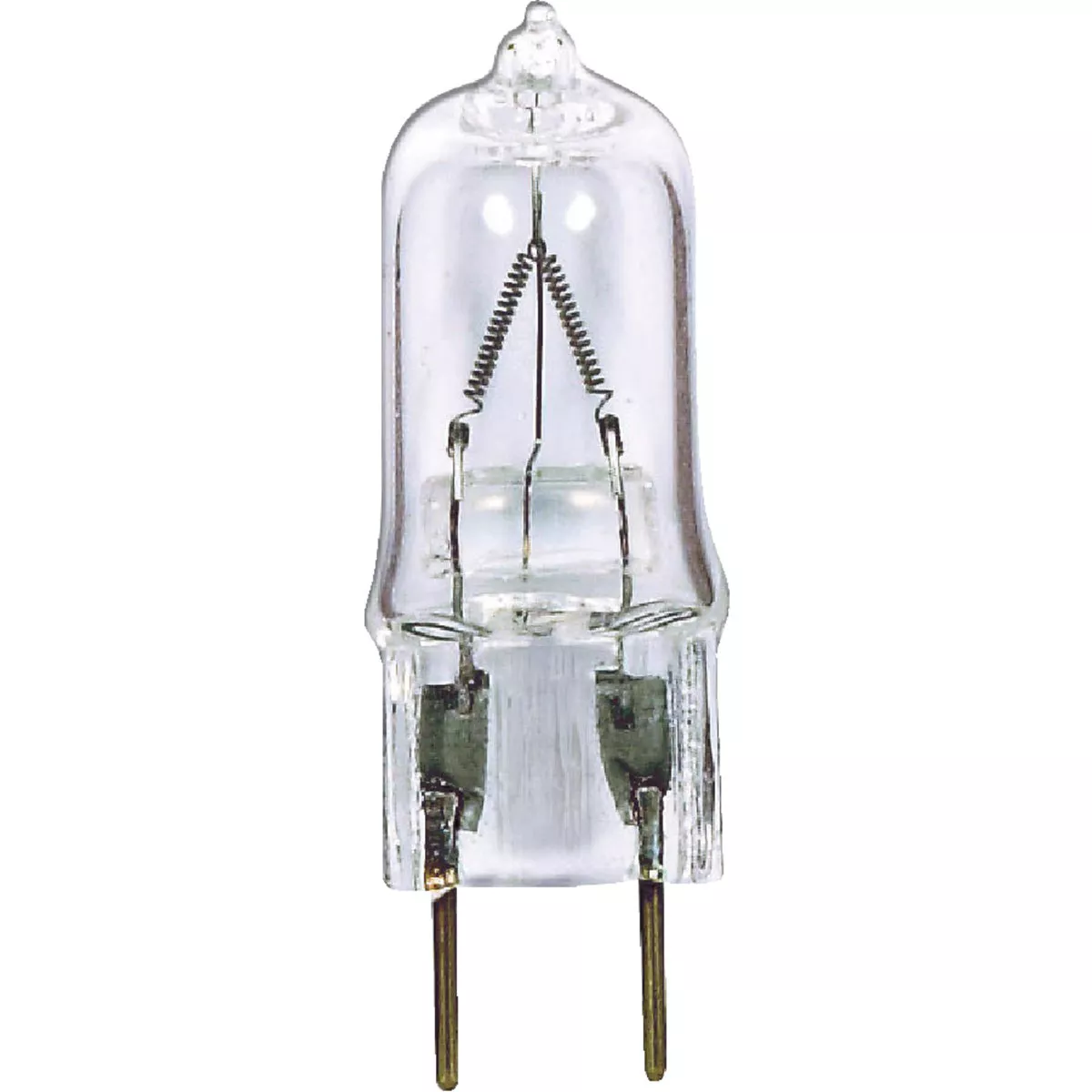 Satco 20W 120V Clear Bi-Pin G8 Base T4 Halogen Special Purpose Light Bulb