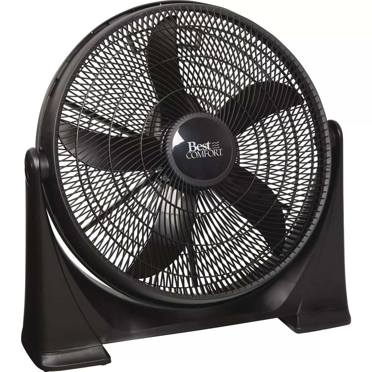 Best Comfort 20 In. 3-Speed Black Floor Fan - photo 2