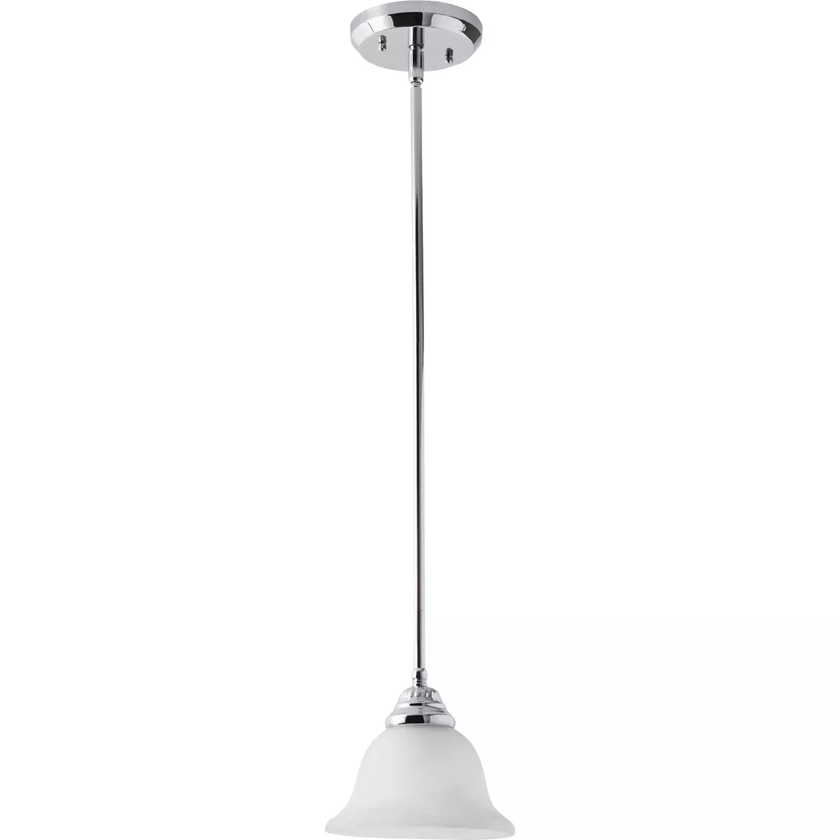 Home Impressions Julianna 1-Bulb Polished Chrome Incandescent Pendant Light Fixture - photo 2