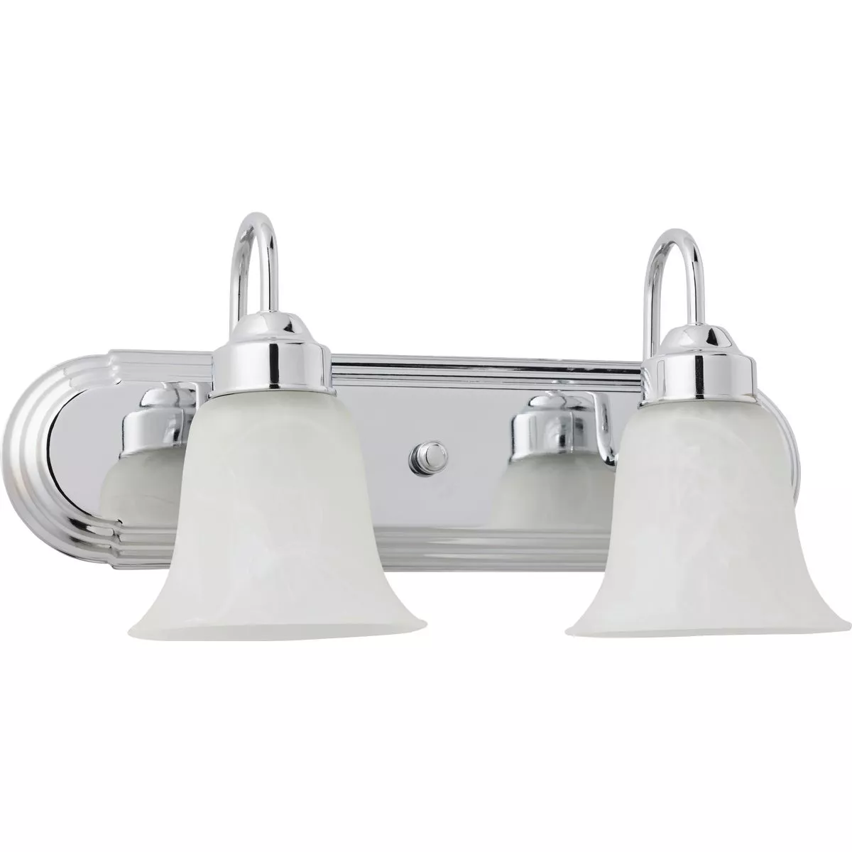 Home Impressions Julianna 2-Bulb Chrome Vanity Bath Light Bar - photo 2