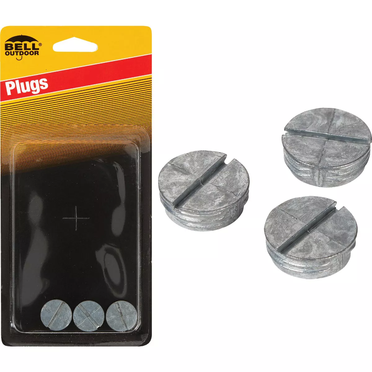 Bell 1/2 In. Gray Closure Plug (3-Pack) | True Value Hardware