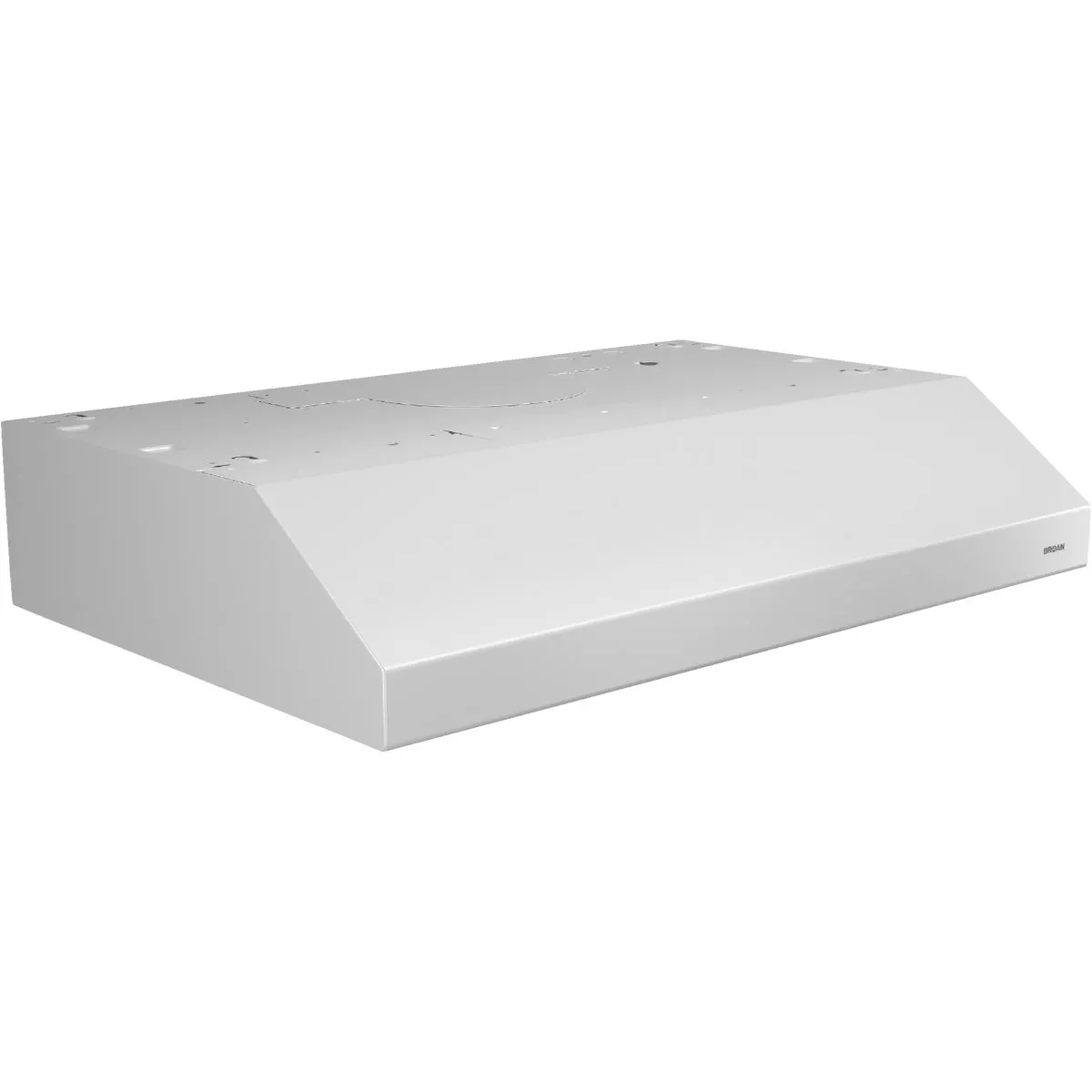 Broan-NuTone Glacier 30 In. Convertible White Range Hood - photo 3