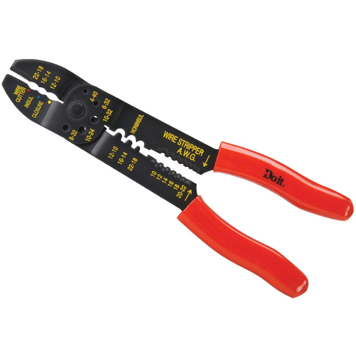 HandyCraft 5-in-1 Wire Stripper, Cutter & Crimper Tool - Automatic For 10-24 AWG Wires - View #14