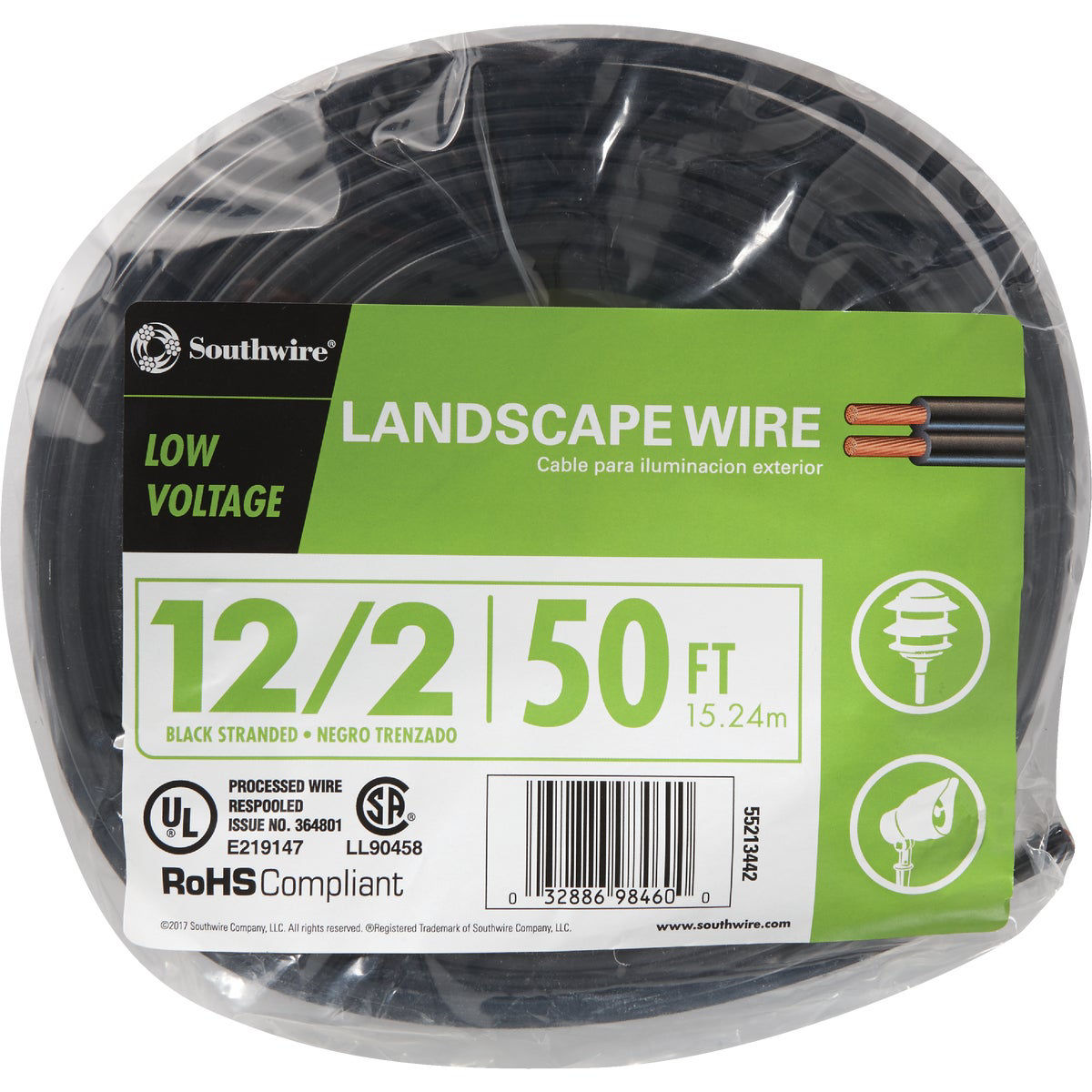 Southwire 50 Ft. 12/2 Stranded Low Voltage Cable | Do it Best