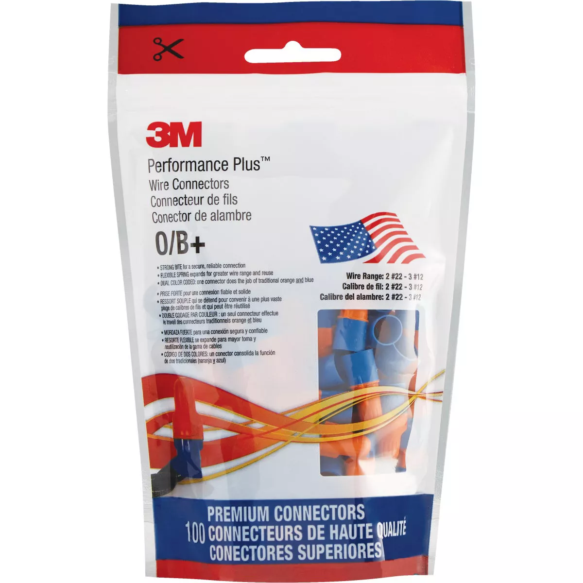 3M Performance Plus Small Wire Connector (100-Pack) - photo 2