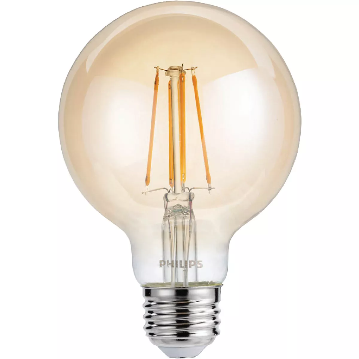 Philips Vintage Edison 40W Equivalent Warm White G25 Medium LED Decorative Light Bulb