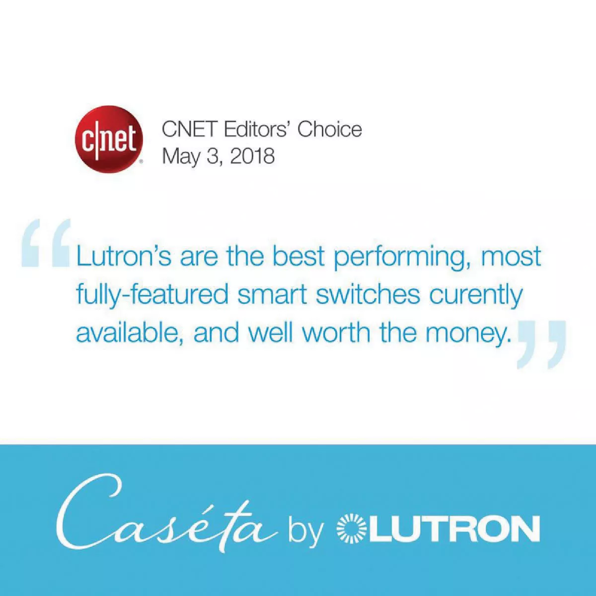 Lutron Caseta White Smart Lighting Wireless Dimmer - photo 5