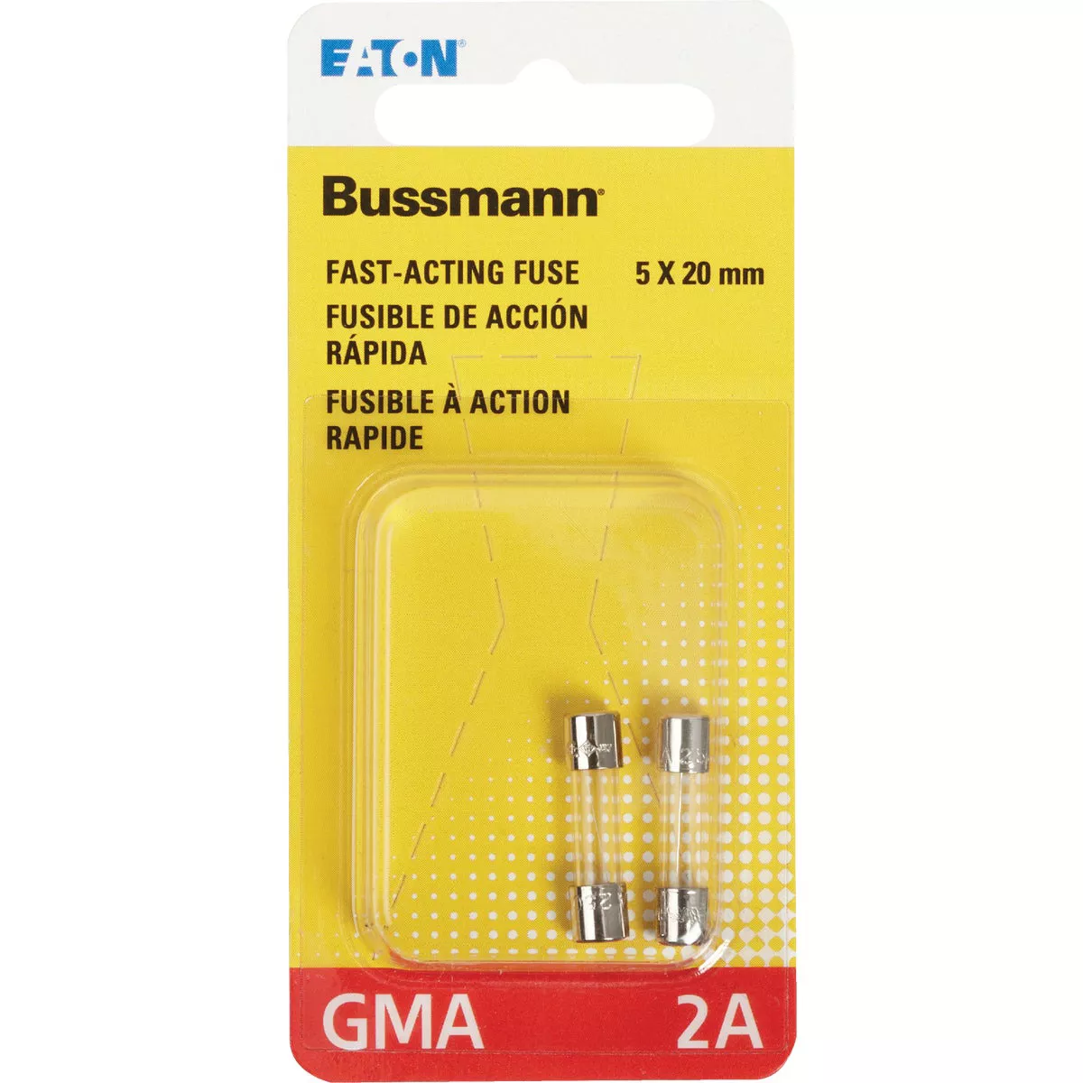 Bussmann 2A GMA Glass Tube Electronic Fuse (2-Pack) - photo 2