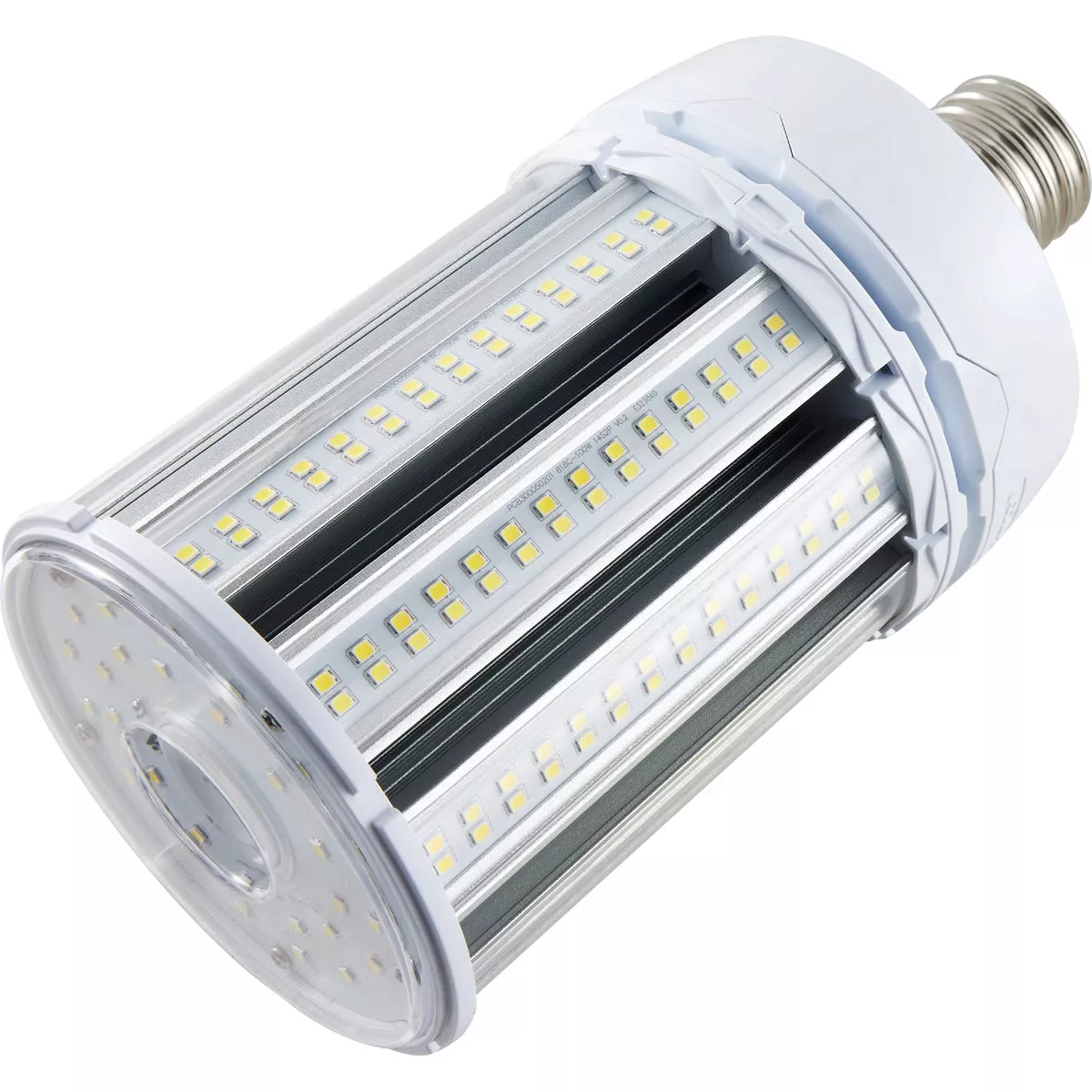 Satco Hi-Pro 400W HID Equivalent Clear Corn Cob Mogul Extended Base LED High-Intensity Light Bulb w/Safety Chain - photo 4