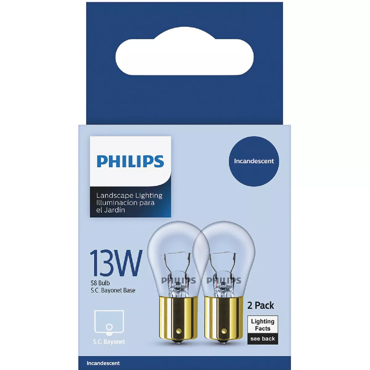Philips 13W Soft White Bayonet Incandescent Appliance Light Bulb (2-Pack) - photo 2
