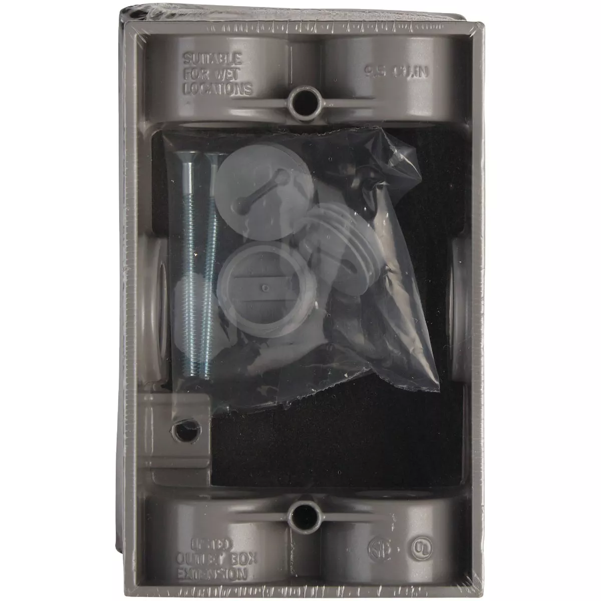 Bell 6-Outlet 1/2 In. NPT Die-Cast Aluminum Weatherproof Outdoor Box Extension Adapter - photo 3