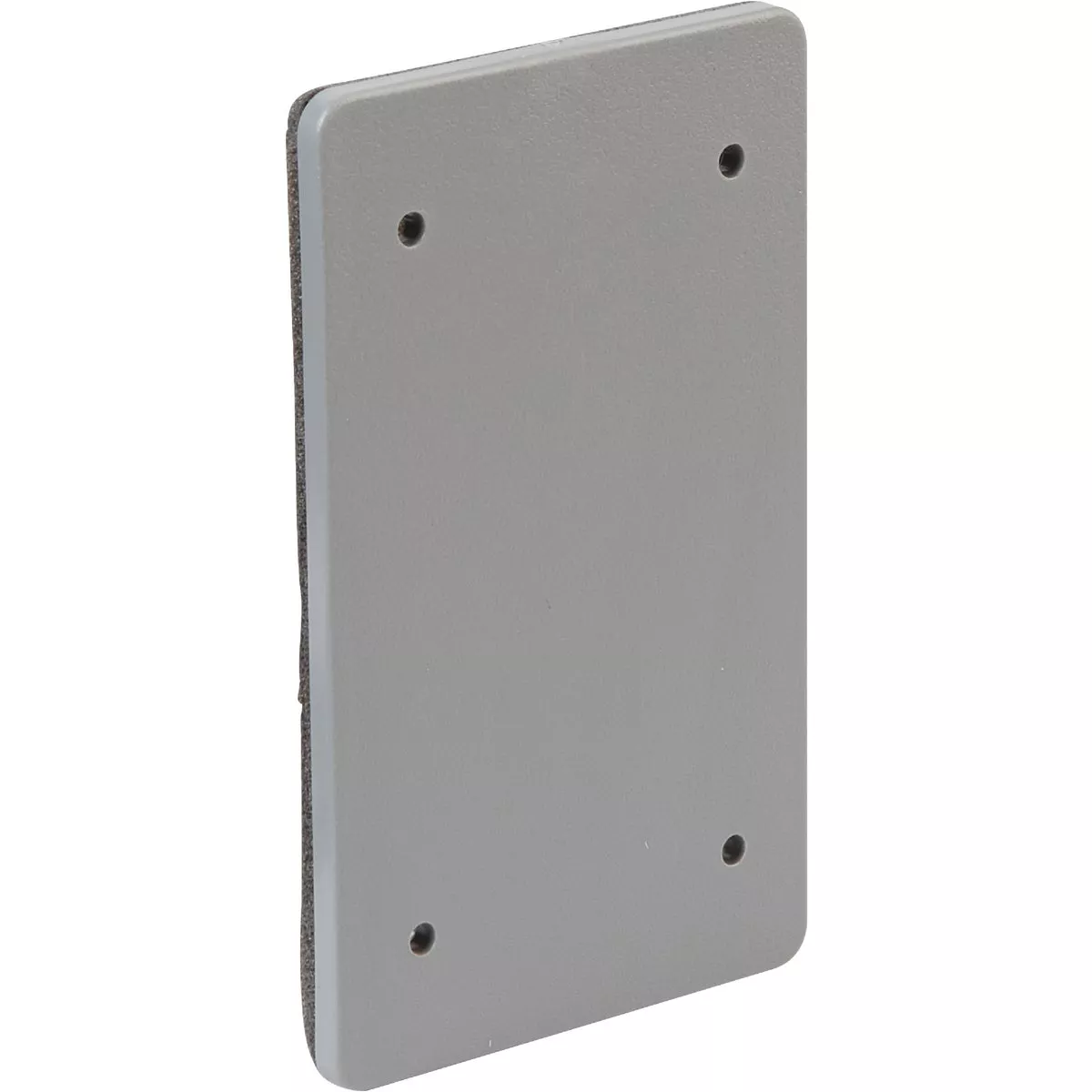 Bell Single Gang Blank Rectangular Polycarbonate Gray Weatherproof Outdoor Box Cover - photo 3