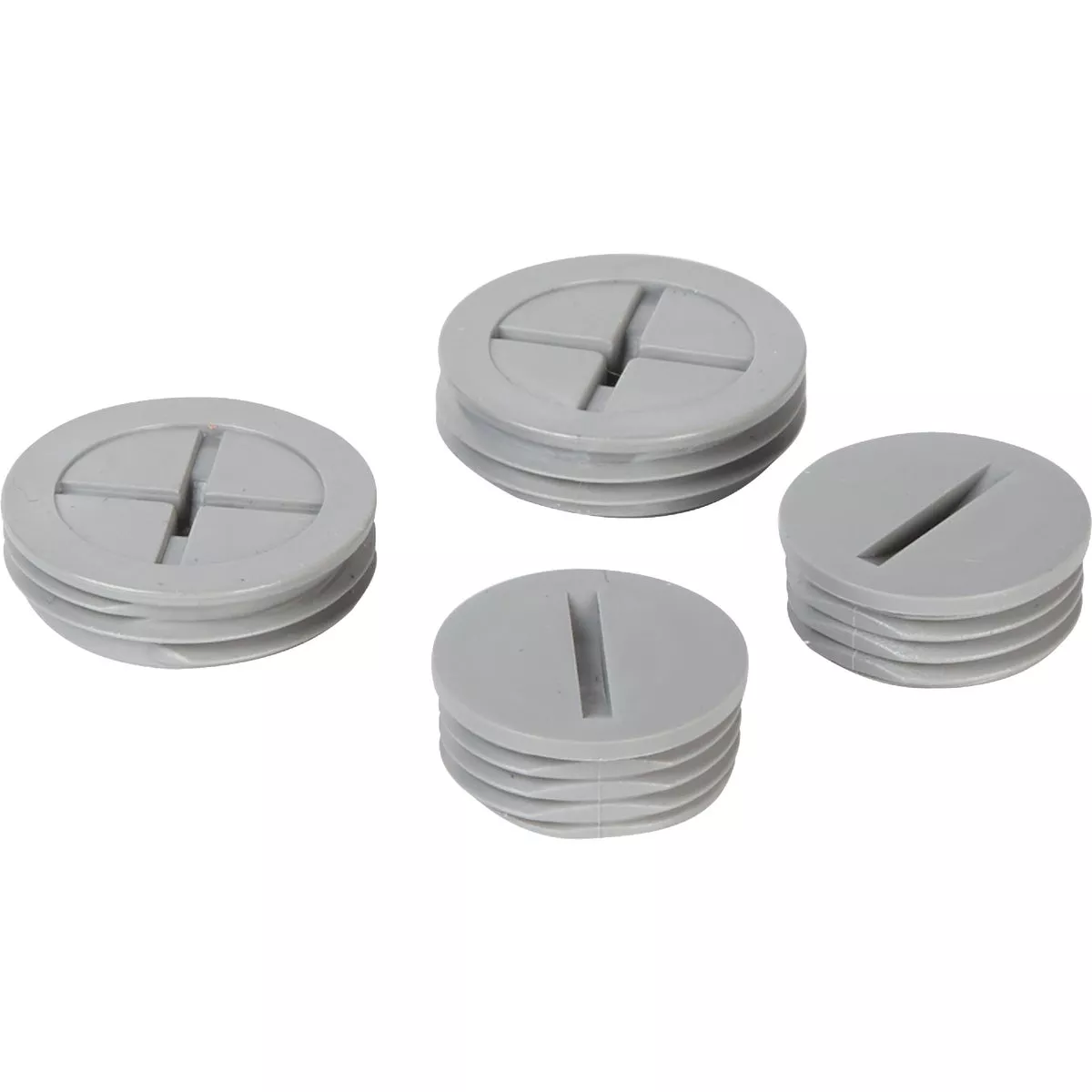 TayMac 1/2 In, 3/4 In. Weatherproof Gray Outdoor Closure Plug (4-Pack) - photo 3