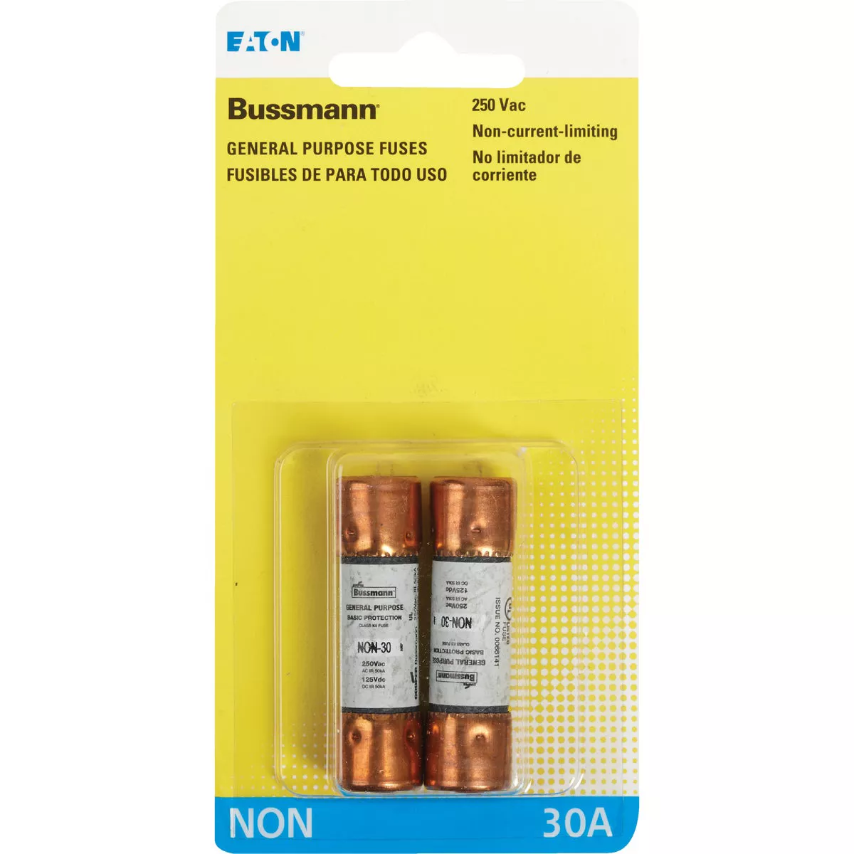 Bussmann 30A NON Cartridge General Purpose Cartridge Fuse (2-Pack) - photo 2