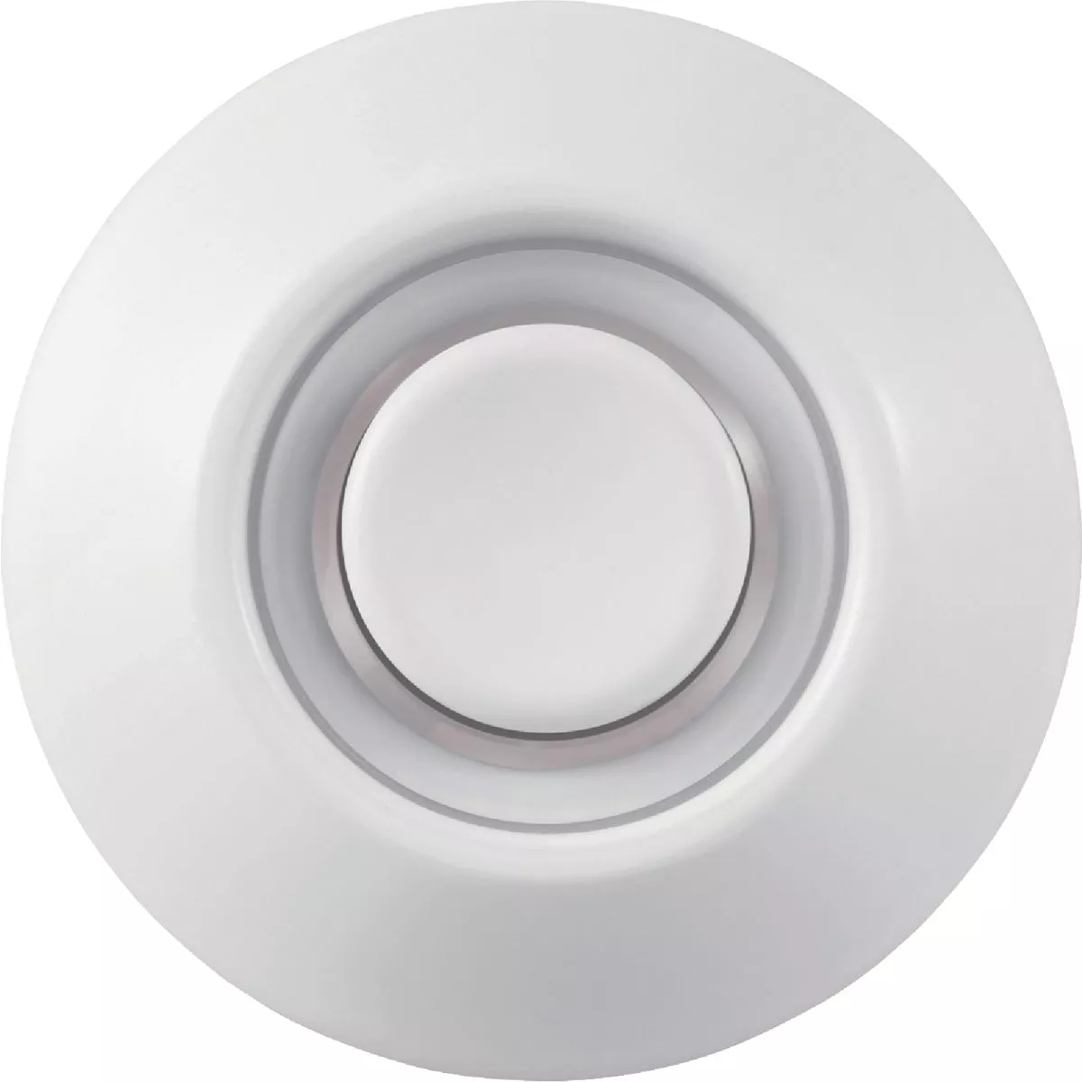Heath Zenith White Metal Lighted Doorbell Button - photo 3