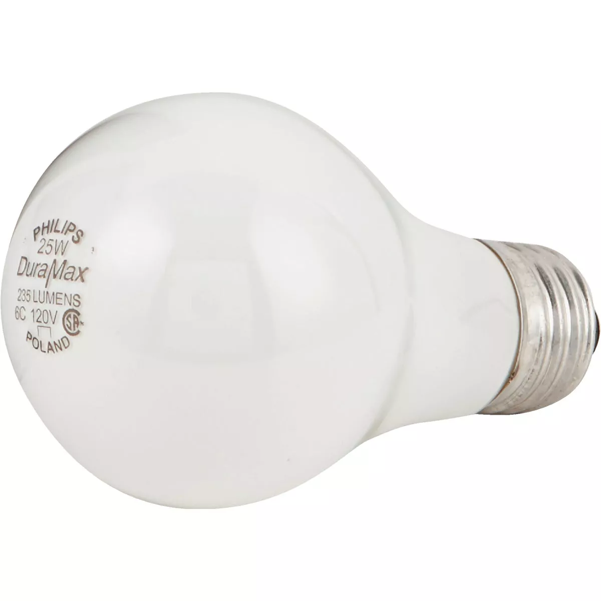 Philips Duramax 25W Frosted Soft White Medium Base A19 Incandescent Light Bulb (2-Pack) - photo 3