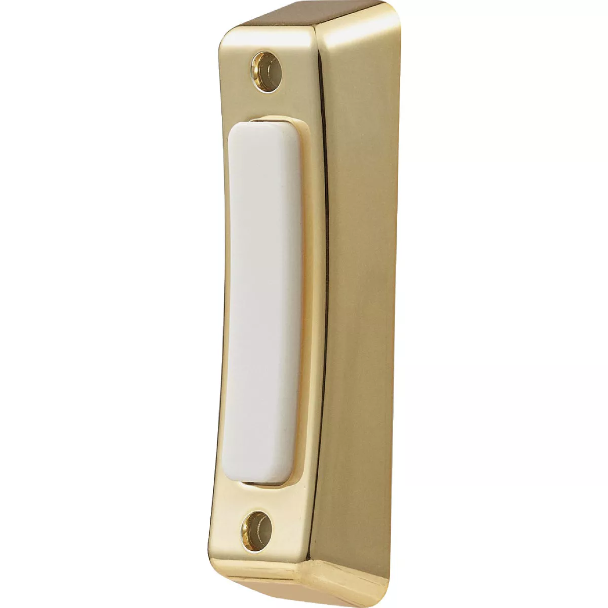 Heath Zenith Wired Polished Brass Doorbell Push-Button - photo 3
