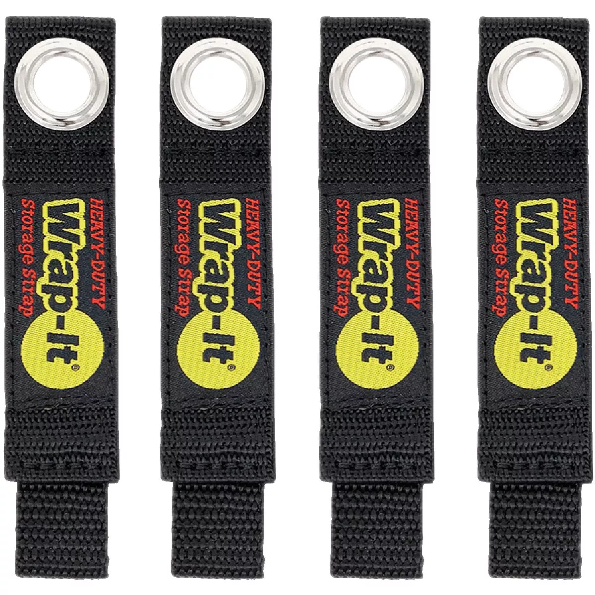 Wrap-It Storage 7 In. x 1 In. Heavy-Duty Straps (4-Pack)