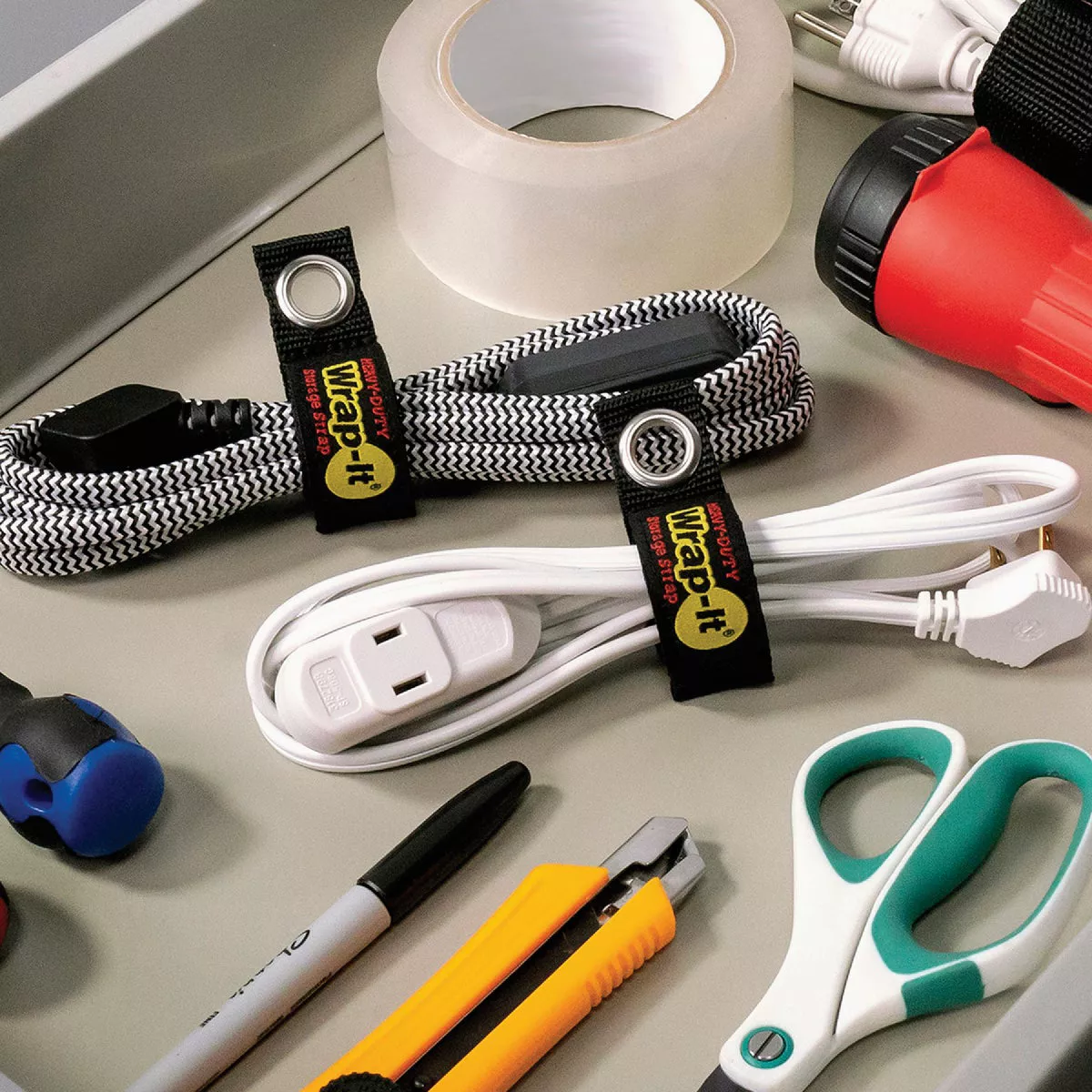 Wrap-It Storage 7 In. x 1 In. Heavy-Duty Straps (4-Pack) - photo 6