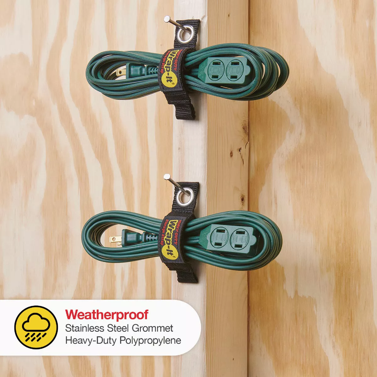 Wrap-It Storage 7 In. x 1 In. Heavy-Duty Straps (4-Pack) - photo 3