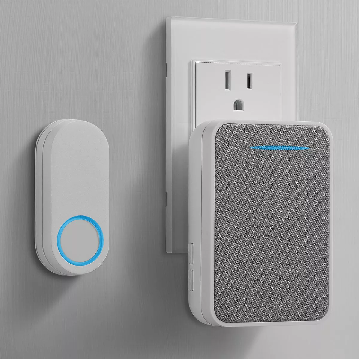 Heath Zenith Gray/White Plastic Wireless Doorbell Kit - photo 6