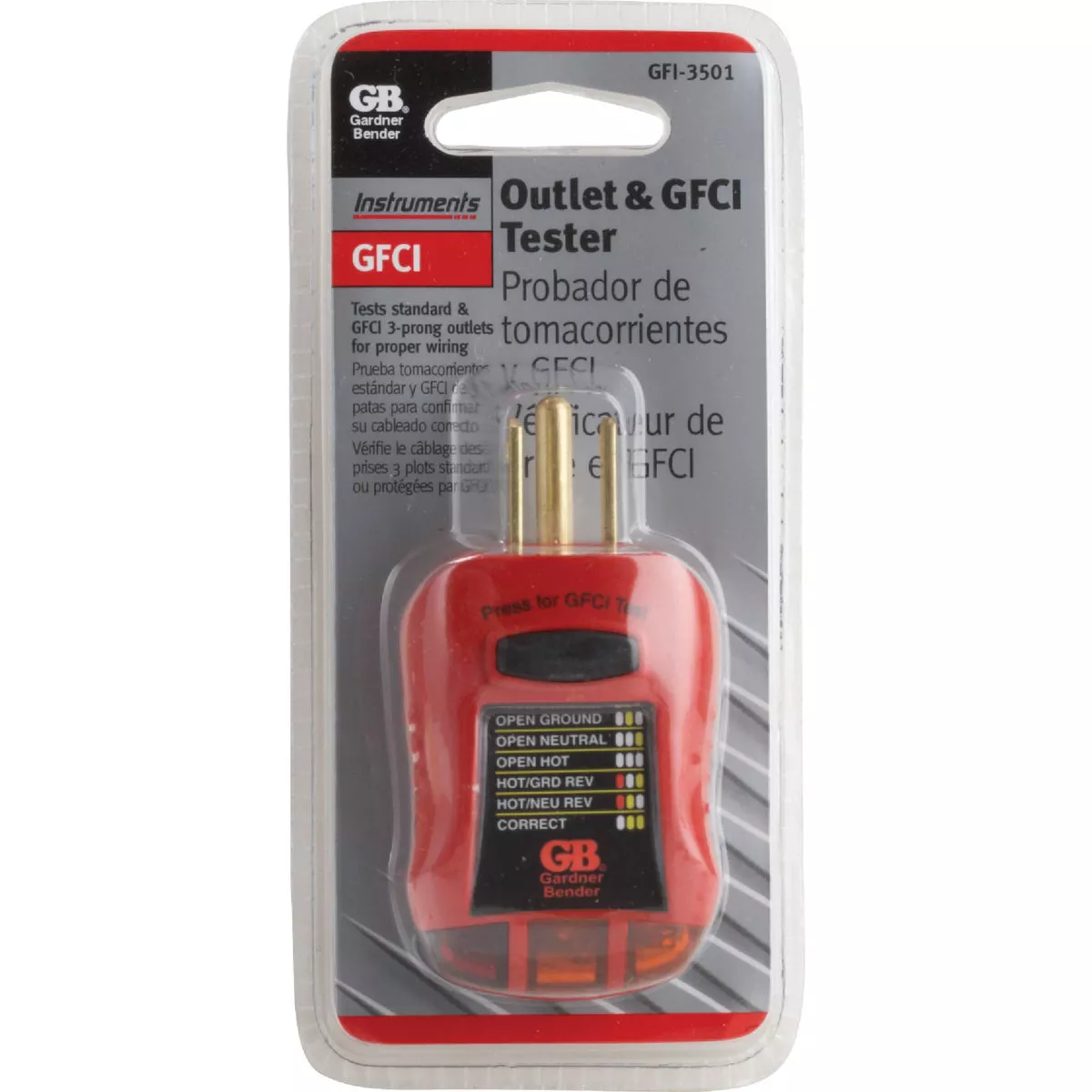 Gardner Bender Outlet and GFI Tester - photo 2
