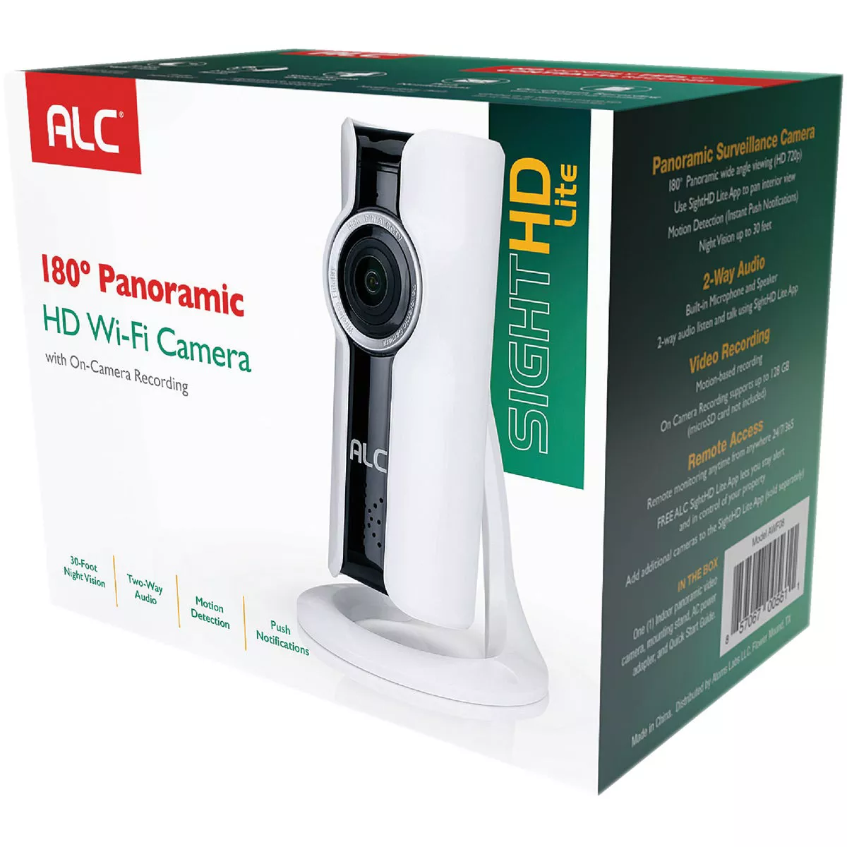 ALC Plug-In SightHD Lite Indoor White Security Camera - photo 2